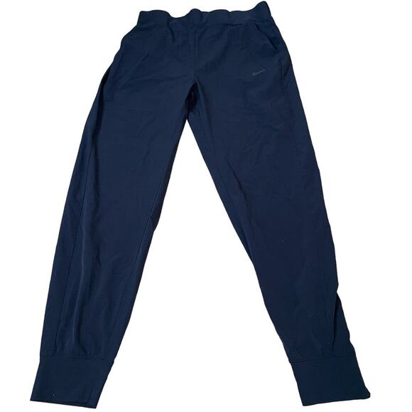 Nike women's jogger pants Nylon black elastic waist & ankle athletic SZ M - Picture 8 of 9